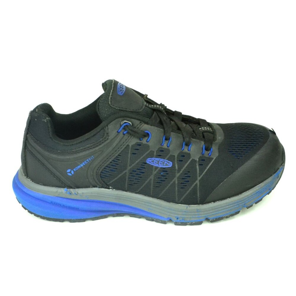 KEEN Utility Vista Energy Men's Size 7.5 Black Composite Toe Work Safety Shoes